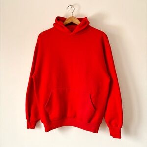 Vintage Red Russell Athletic Hoodie Sweater